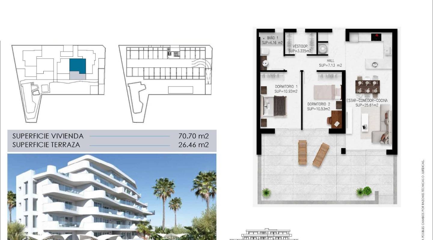 New Build - Apartment - Pilar de La Horadada - Mil Palmeras