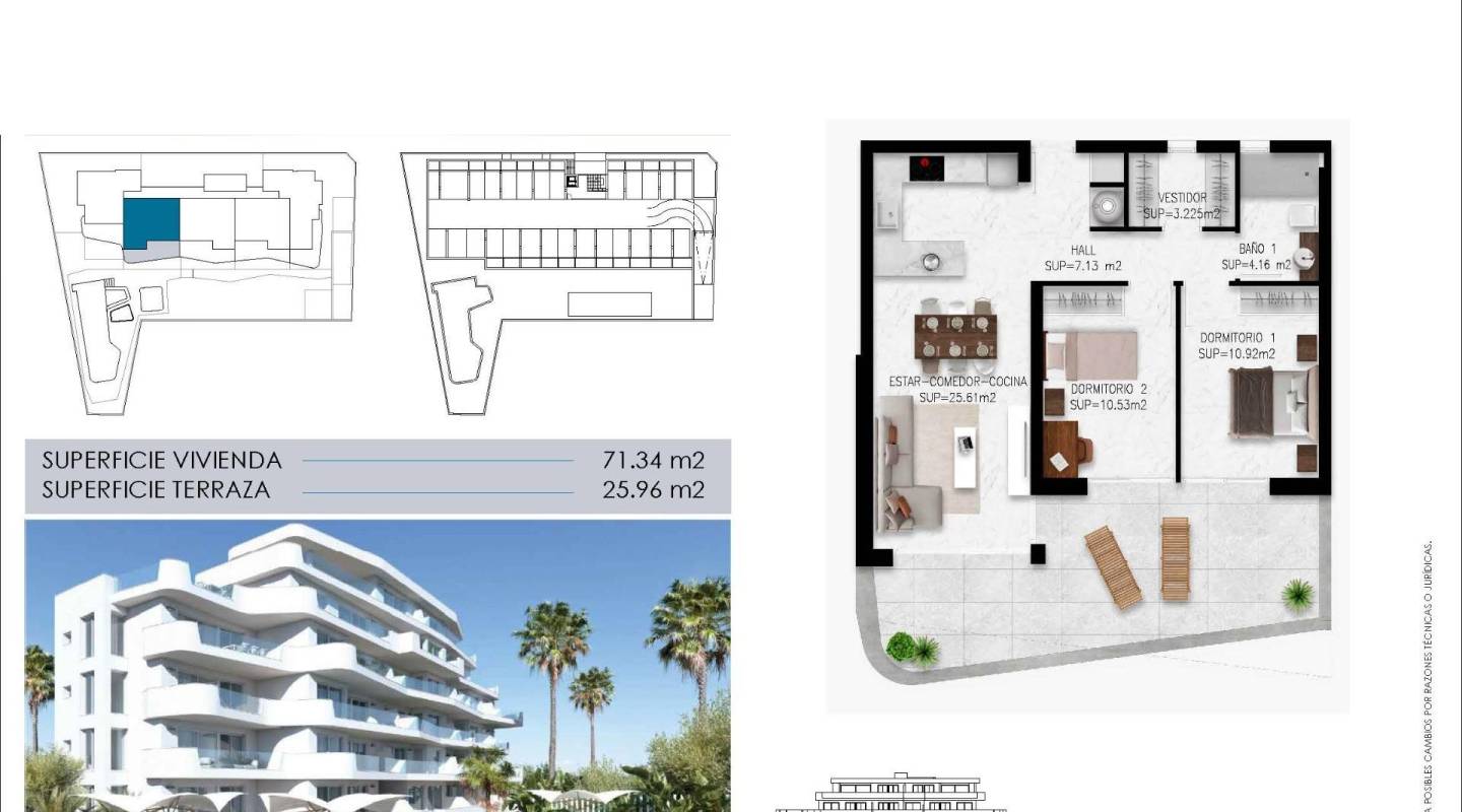 New Build - Apartment - Pilar de La Horadada - Mil Palmeras