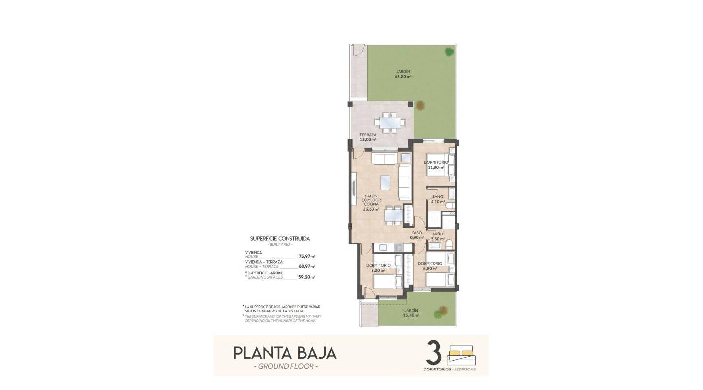 Neubau - Bungalow - San Miguel De Las Salinas - Alicante