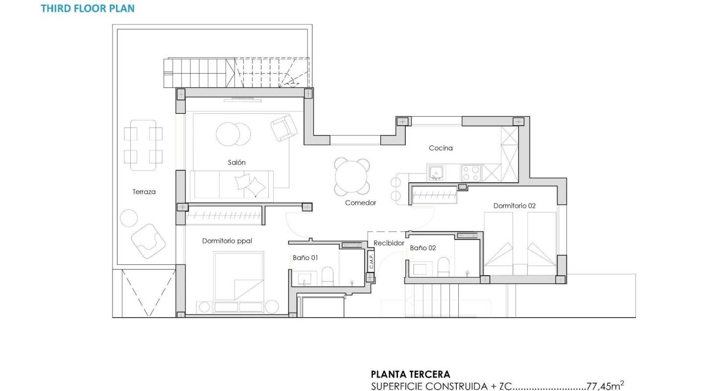 Nouvelle construction - Penthouse - Murcia