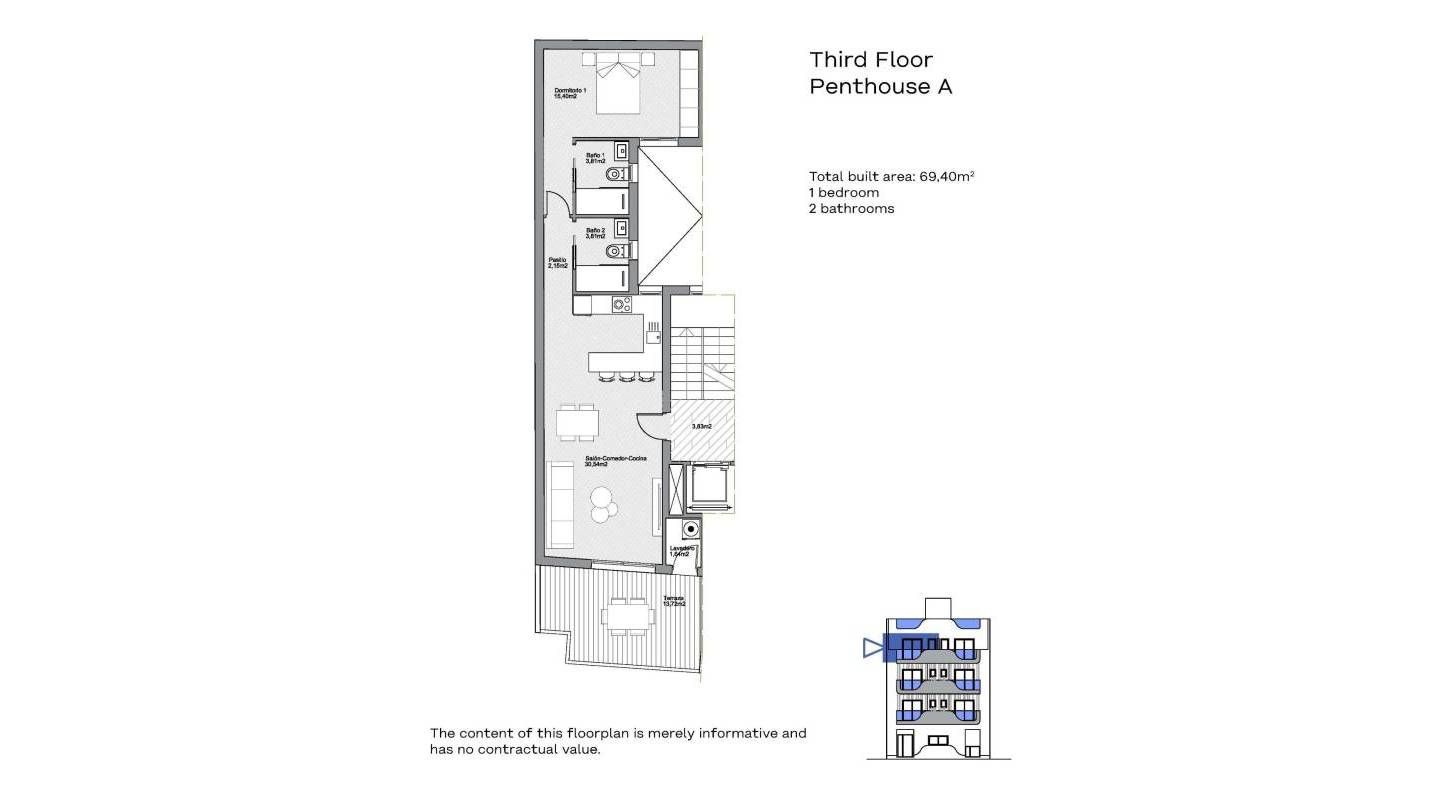 New Build - Penthouse - Torrevieja - Centro