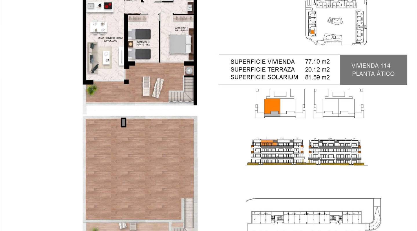 Nieuwbouw - Penthouse - Torrevieja - La Siesta