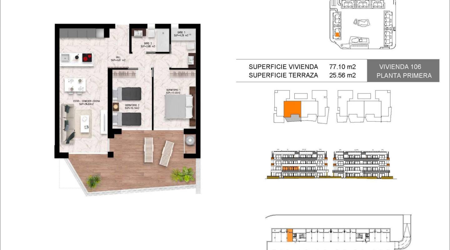 Nouvelle construction - Appartements - Torrevieja - La Siesta