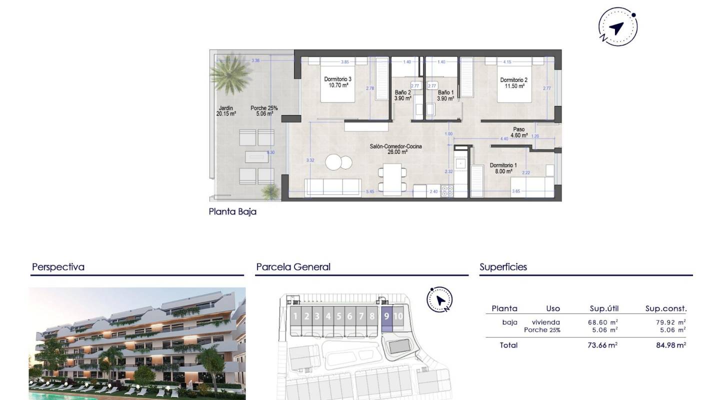 New Build - Apartment - San Javier - Santiago De La Ribera
