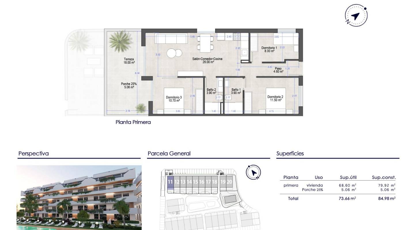 New Build - Apartment - San Javier - Santiago De La Ribera