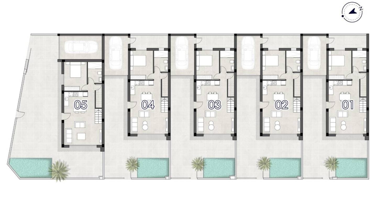 Nybyggnad - Villa - San Pedro del Pinatar - Polideportivo