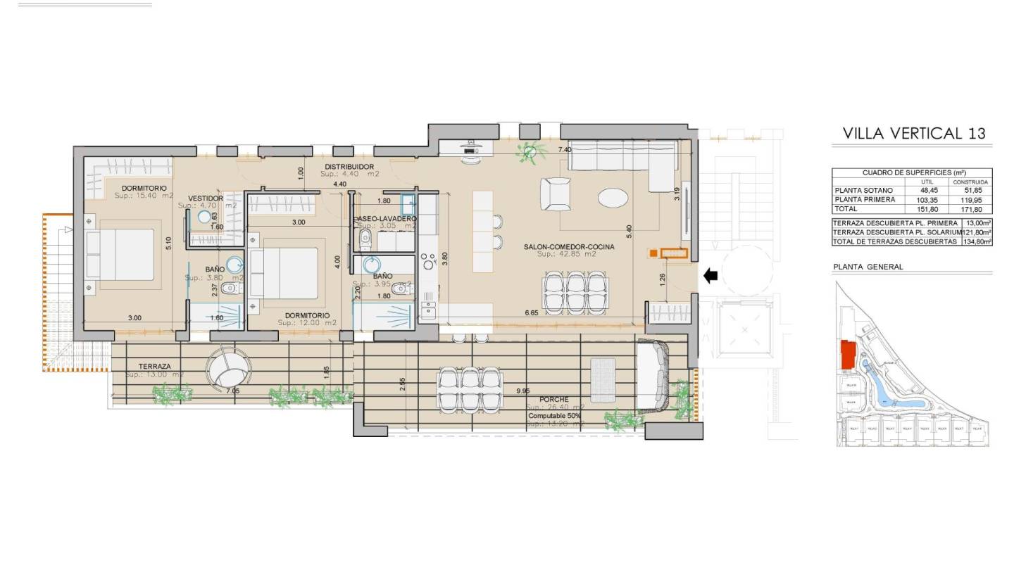 Nybyggnad - Bungalow - San Juan de los Terreros - Mar De Pulpí