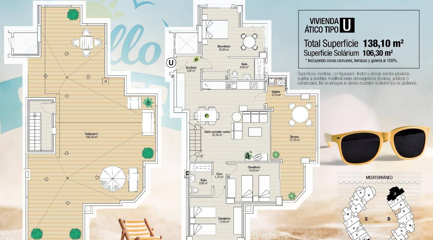 Neubau - Penthouse - La Manga del Mar Menor - La Manga