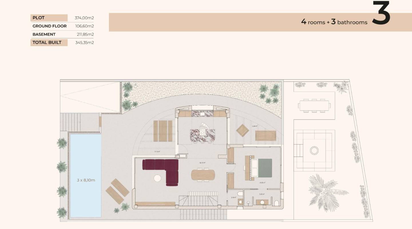 New Build - Villa  - Algorfa - La Finca Golf