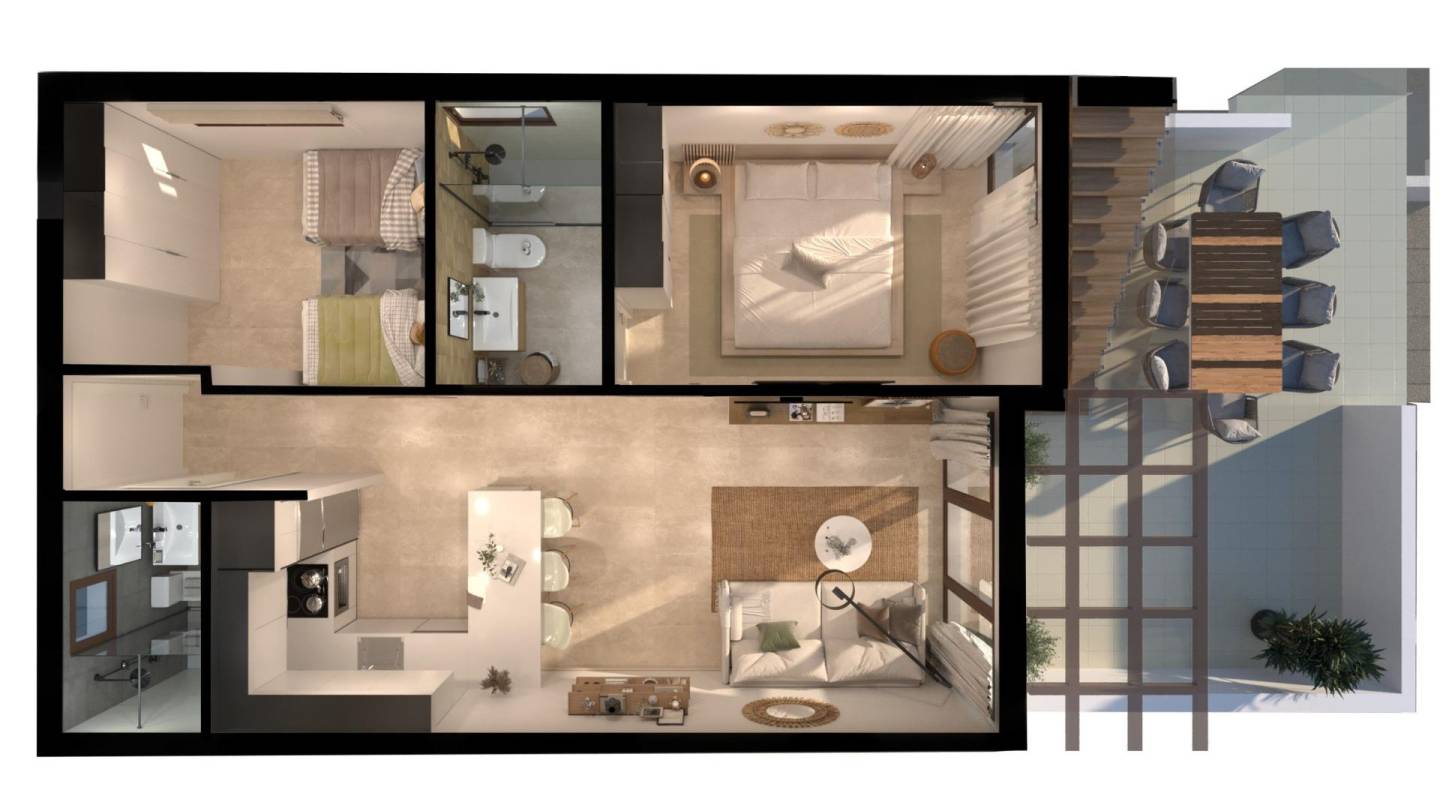 New Build - Apartment - Vera - Vera Playa