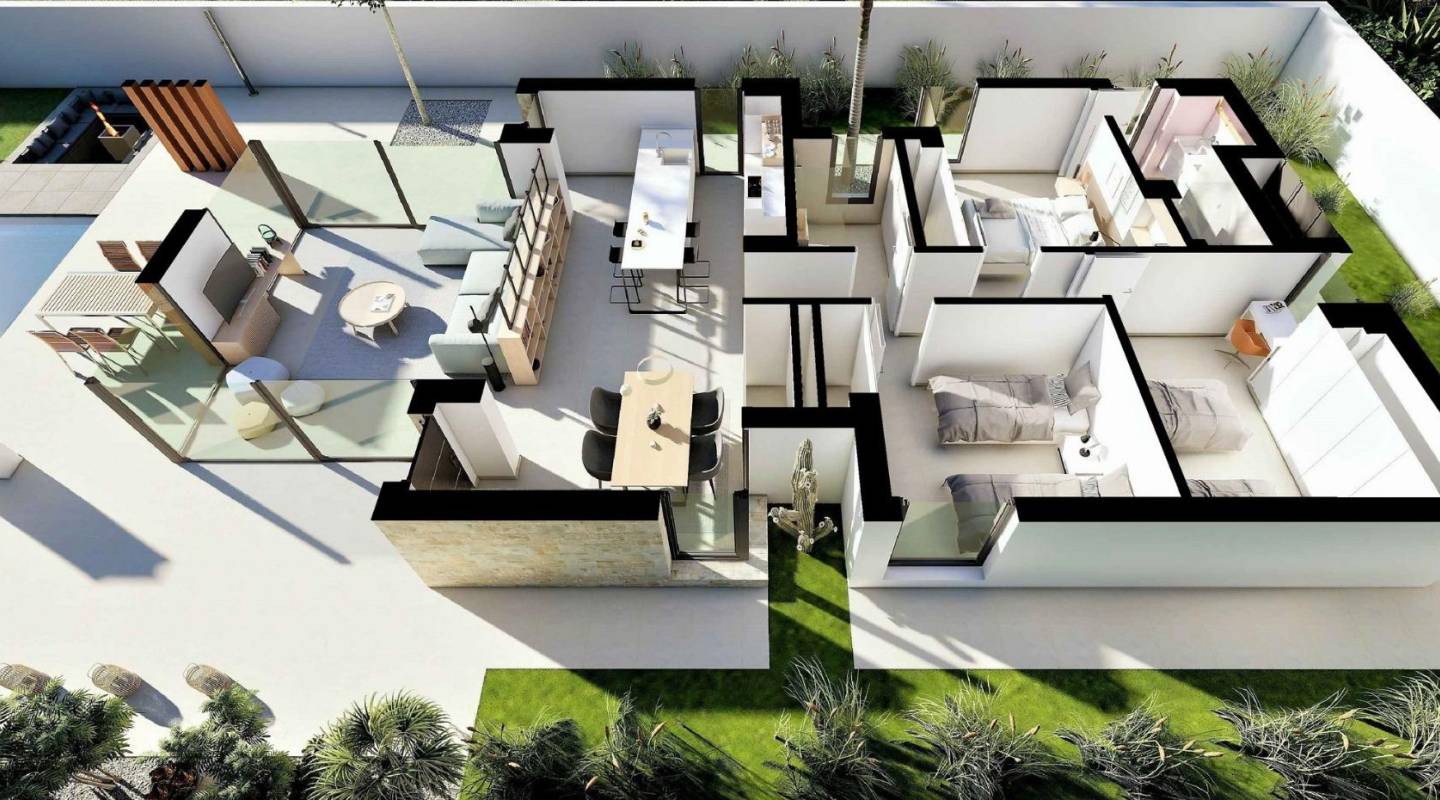 New Build - Villa  - San Fulgencio - El Oasis