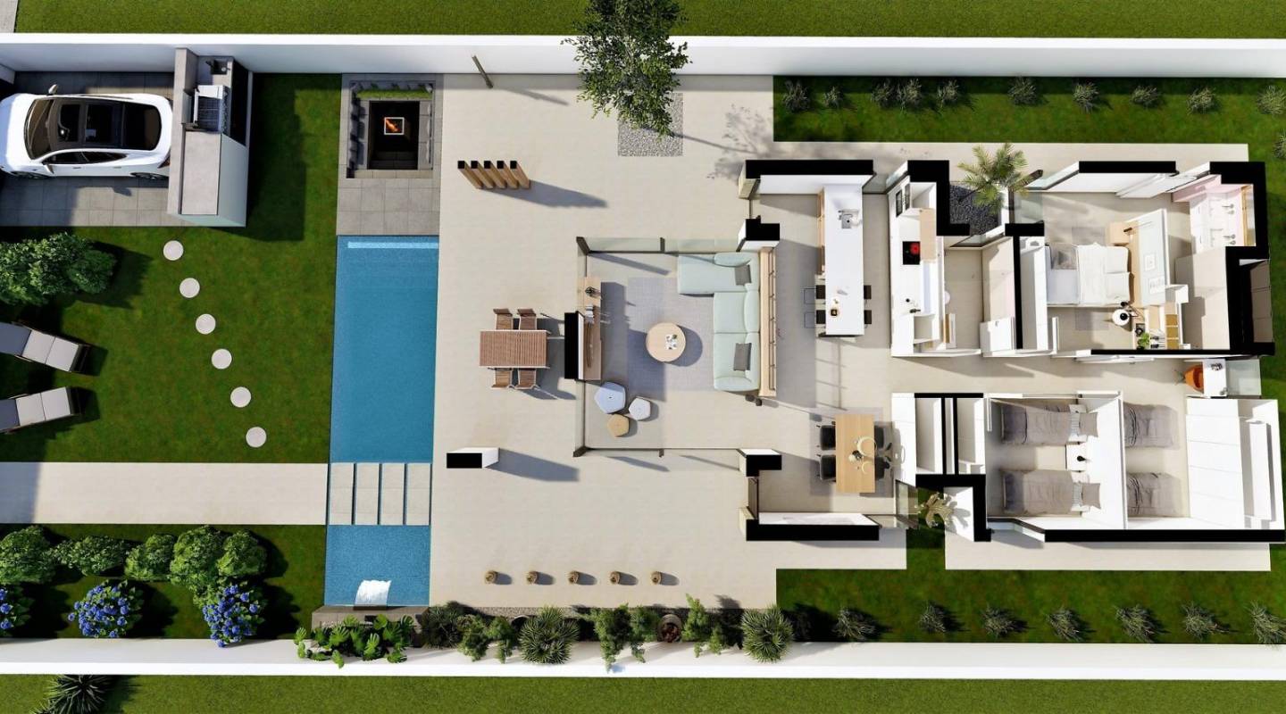 New Build - Villa  - San Fulgencio - El Oasis