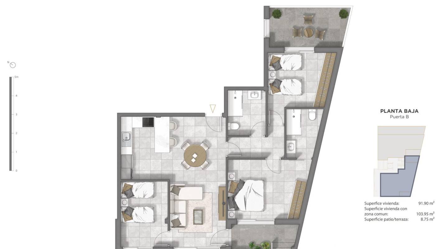 New Build - Apartment - Guardamar del Segura - Pueblo