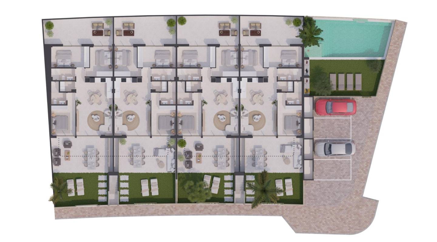 New Build - Bungalow - San Pedro del Pinatar - Los Cuarteros