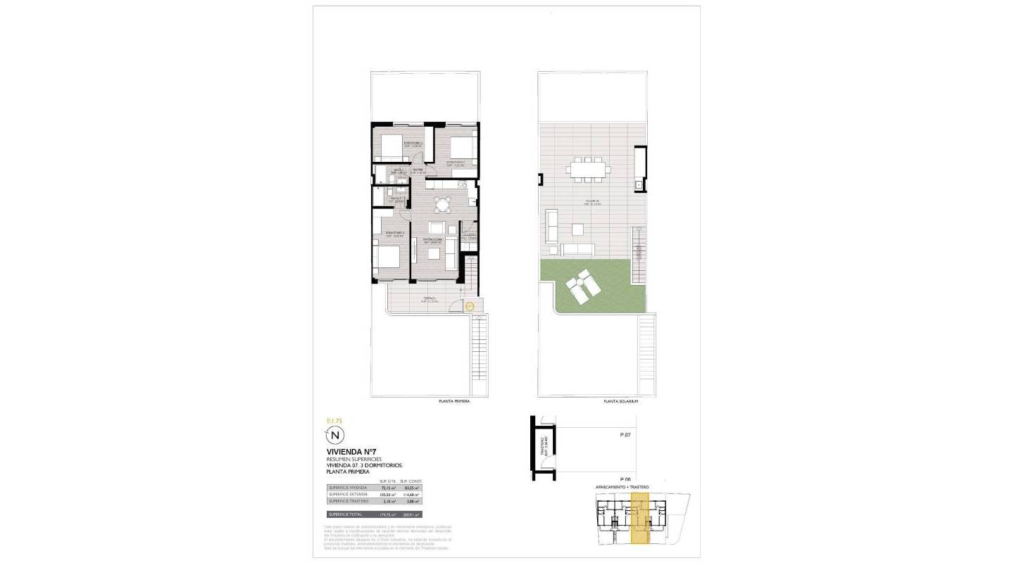 Nieuwbouw - Bungalow - San Pedro del Pinatar - Los Cuarteros