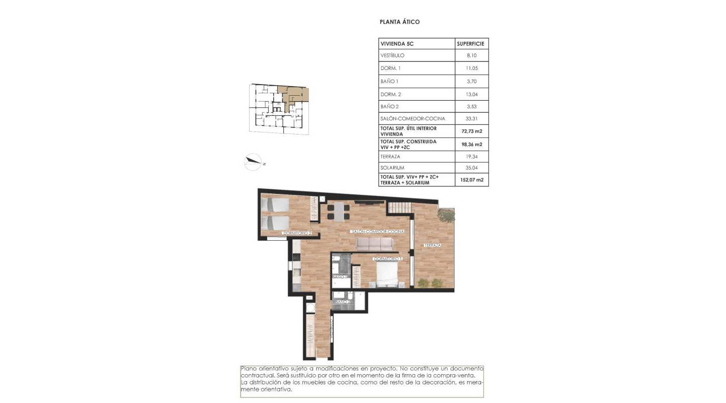 Nybygg - Penthouse - Torrevieja - Parque de las Naciones