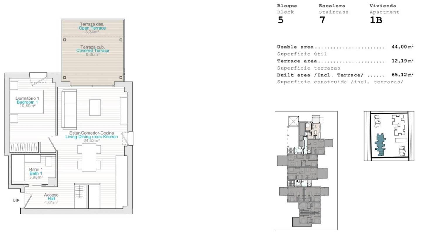 Nybyggnad - lägenheter - El Verger