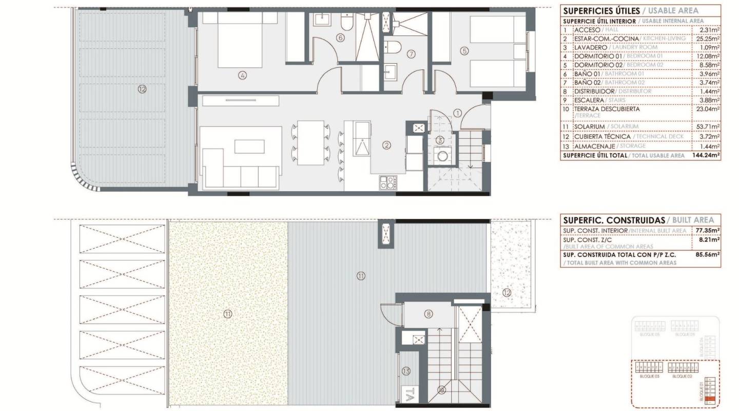 New Build - Penthouse - Torrevieja - La Hoya