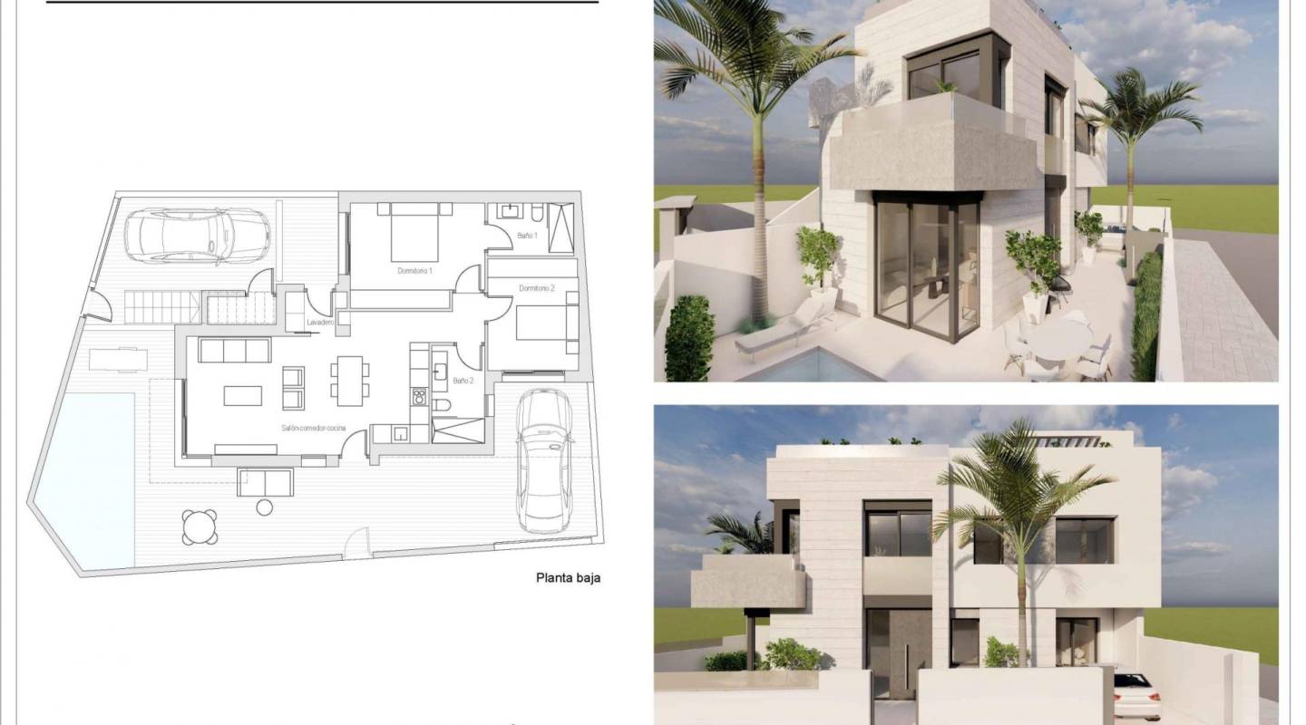 Nieuwbouw - Bungalow - Pilar de La Horadada - pueblo