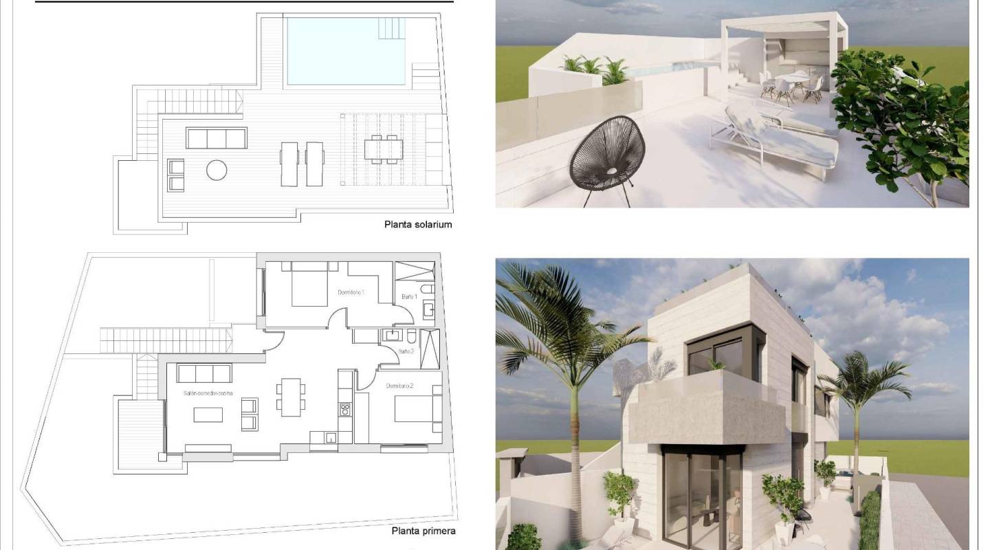 Nueva construcción  - Bungalow - Pilar de La Horadada - pueblo