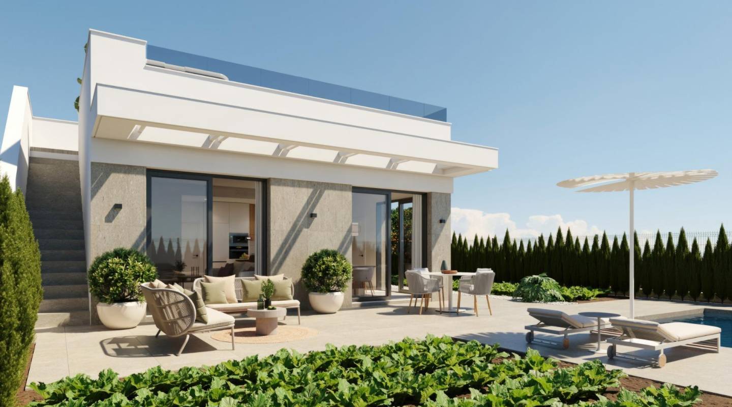 Nueva construcción  - Chalet - Fuente Álamo - Hacienda Del Álamo Golf