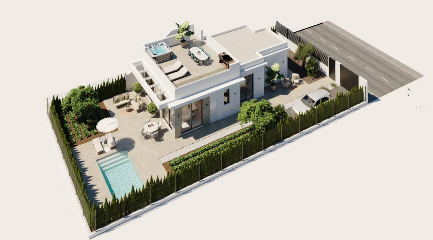 Nueva construcción  - Chalet - Fuente Álamo - Hacienda Del Álamo Golf