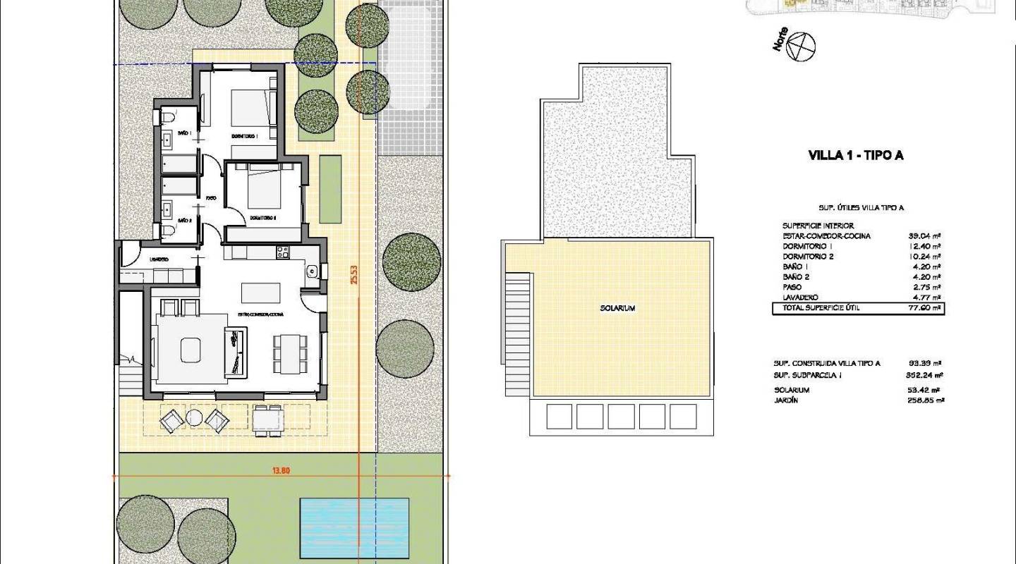 Nueva construcción  - Chalet - Fuente Álamo - Hacienda Del Álamo Golf