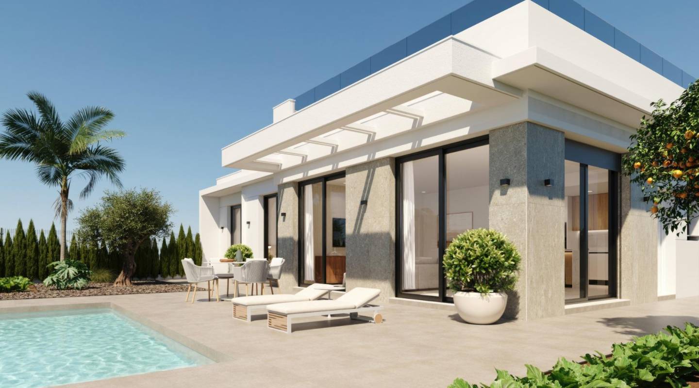 Nueva construcción  - Chalet - Fuente Álamo - Hacienda Del Álamo Golf