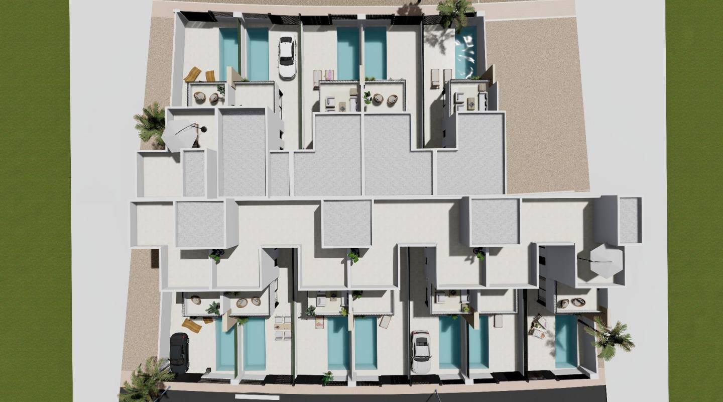 Nieuwbouw - Villa - Santiago de la Ribera - Santiago De La Ribera