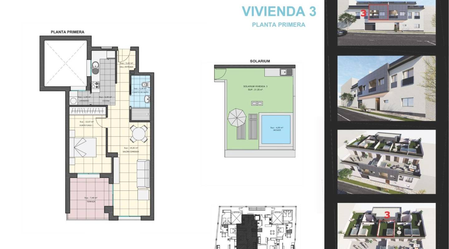 Nybyggnad - lägenheter - Pilar de La Horadada - pueblo