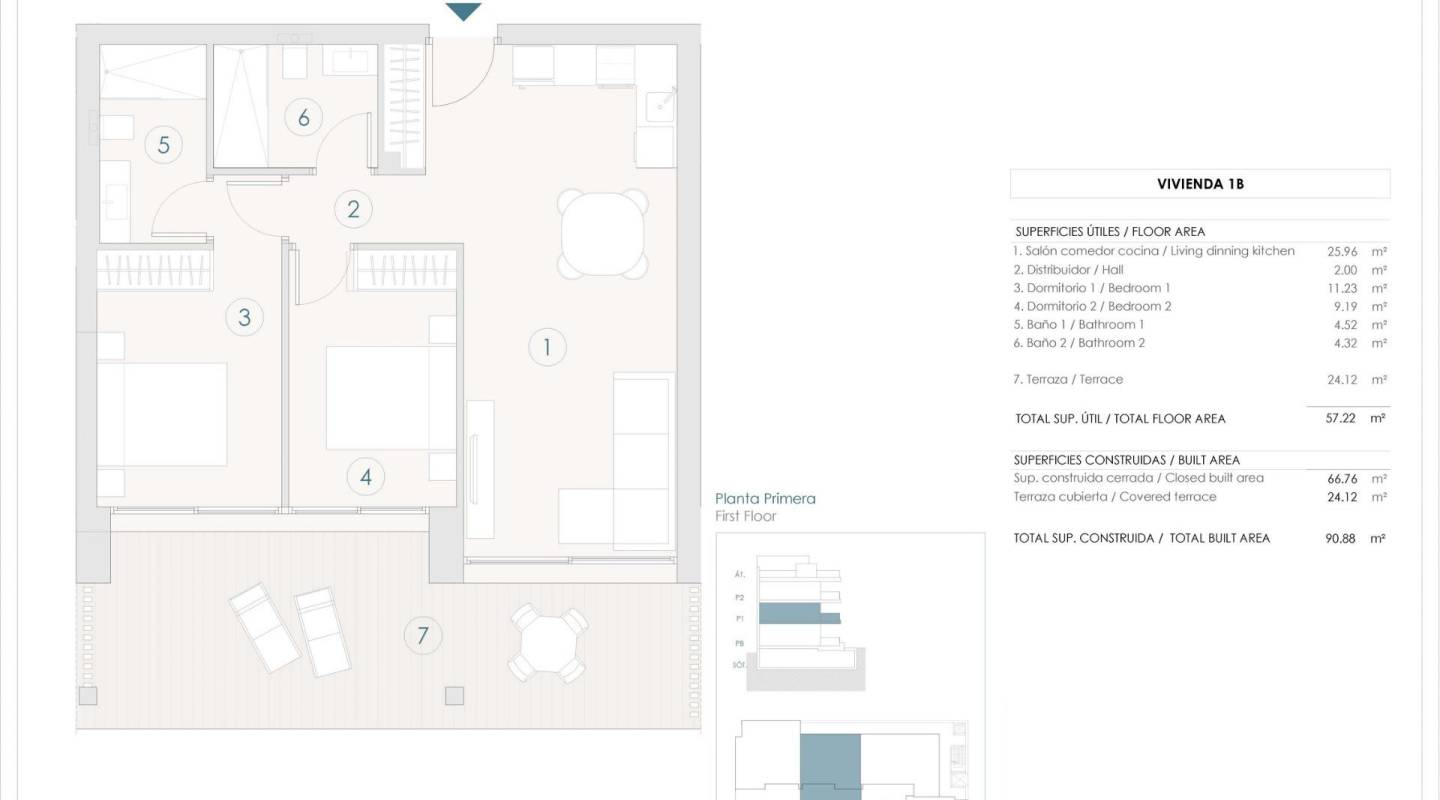 New Build - Apartment - Benijofar - Pueblo