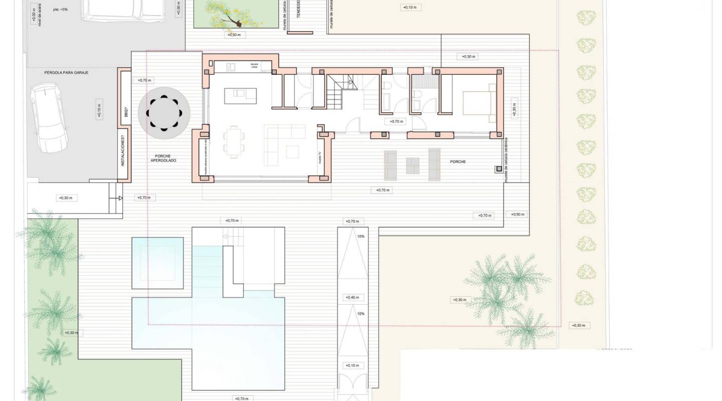 Nybyggnad - Villa - Orihuela Costa - Cabo Roig