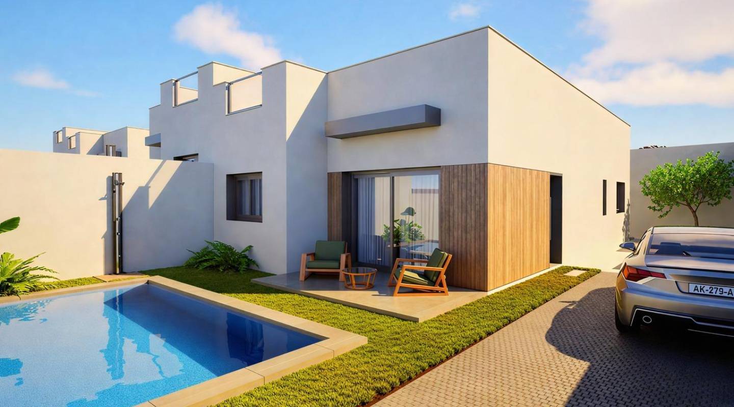 Nueva construcción  - Chalet - Mazarron - Country Club