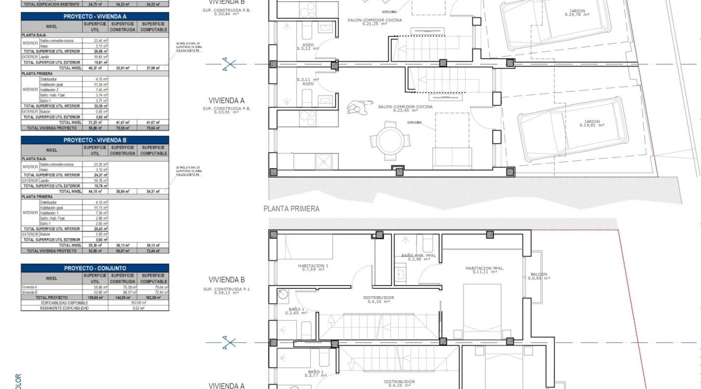 Nueva construcción  - Town house - Cartagena - La Azohía