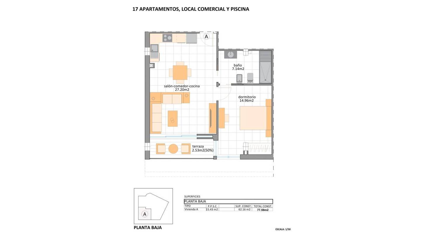 Nouvelle construction - Appartements - San Pedro del Pinatar - Lo Pagan