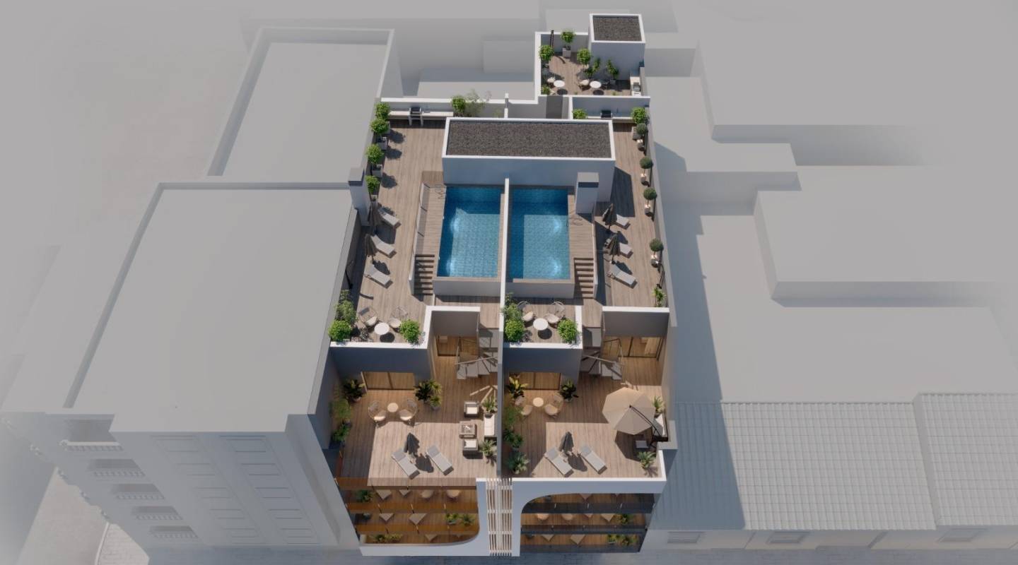 Nybyggeri - Penthouse - Torrevieja - Centro