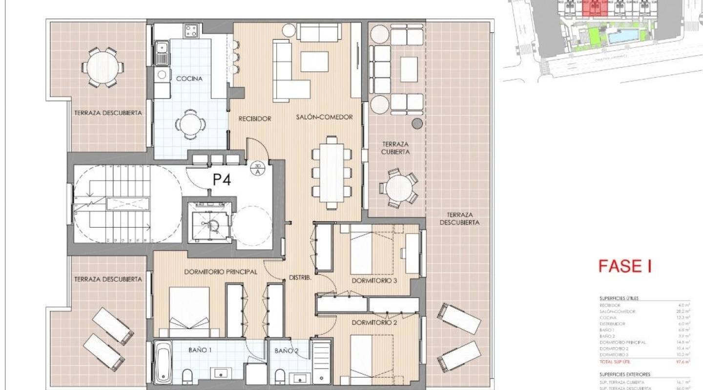 New Build - Penthouse - Aguilas - Playa de Levante