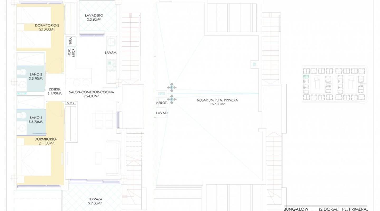 New Build - Bungalow - Torrevieja - Los Balcones