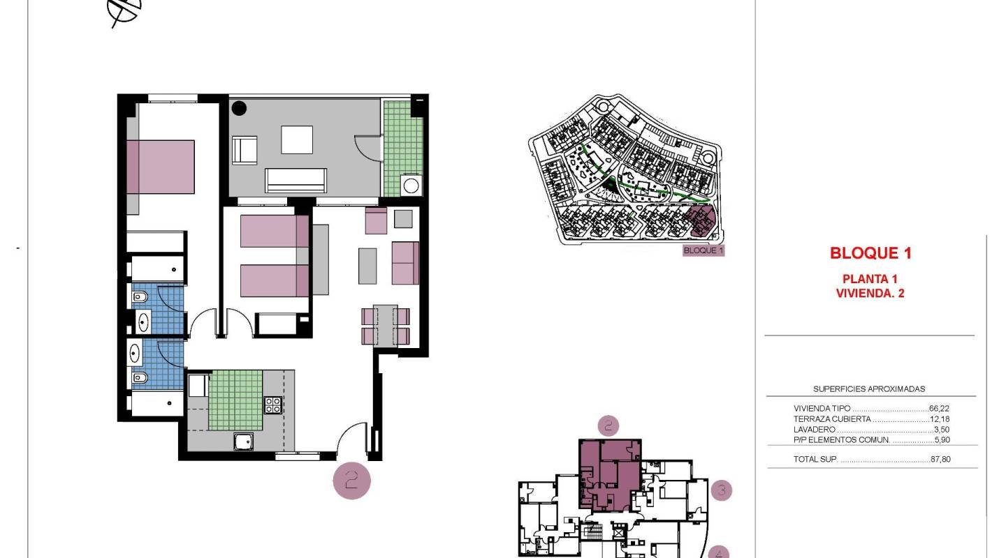 New Build - Apartment - Pilar de La Horadada - Mil Palmeras