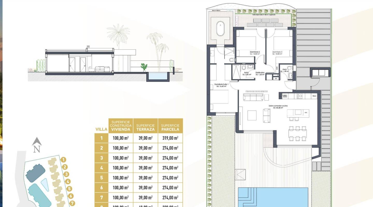 Nouvelle construction - Villa - Los Alcazares - Serena Golf