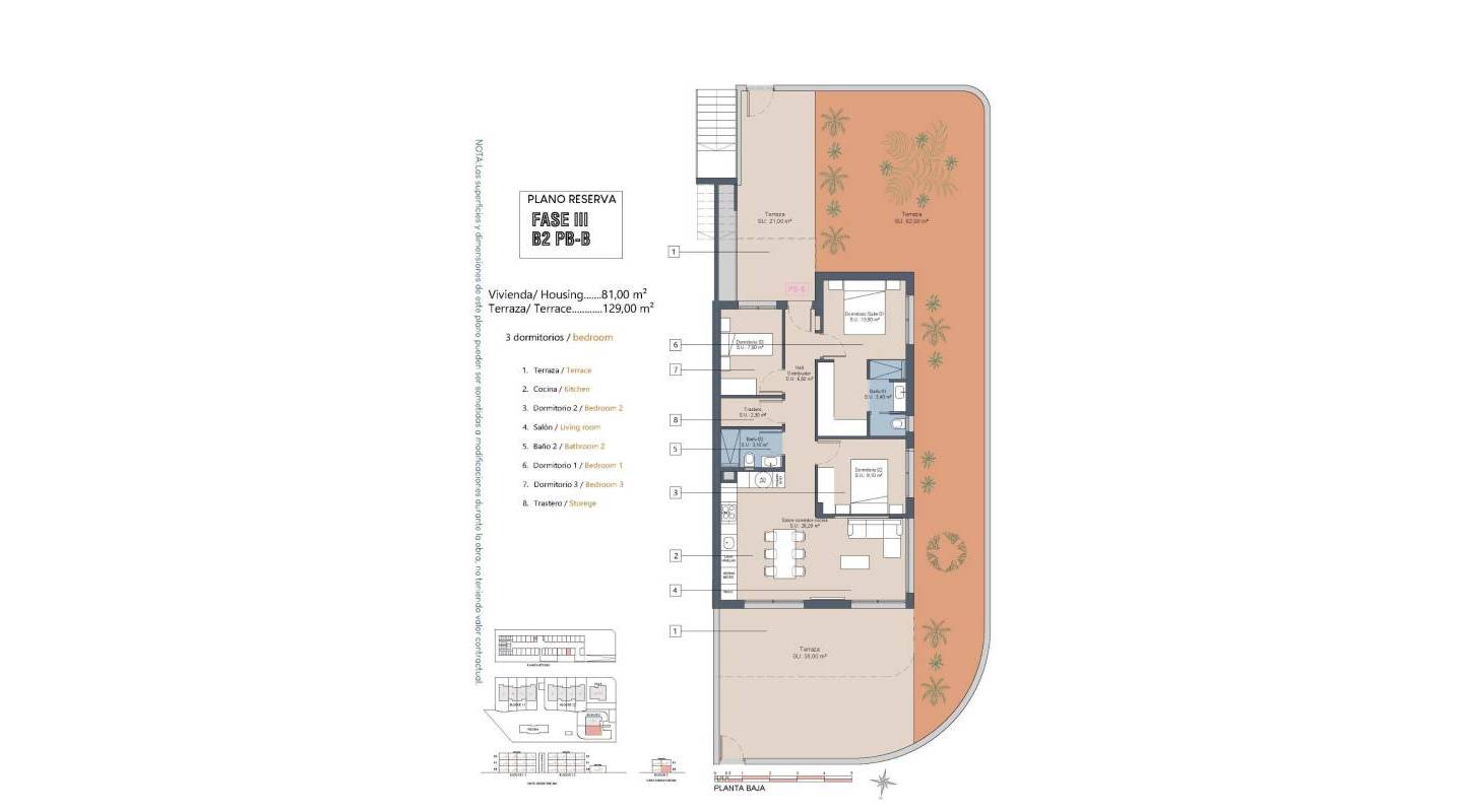 Nybyggeri - Bungalow - Los Alcazares - La Serena Golf