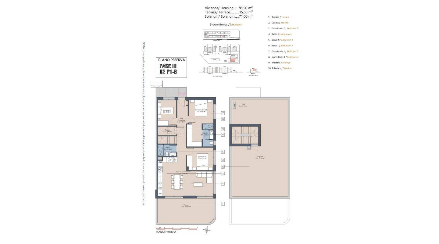 Nybyggeri - Bungalow - Los Alcazares - La Serena Golf