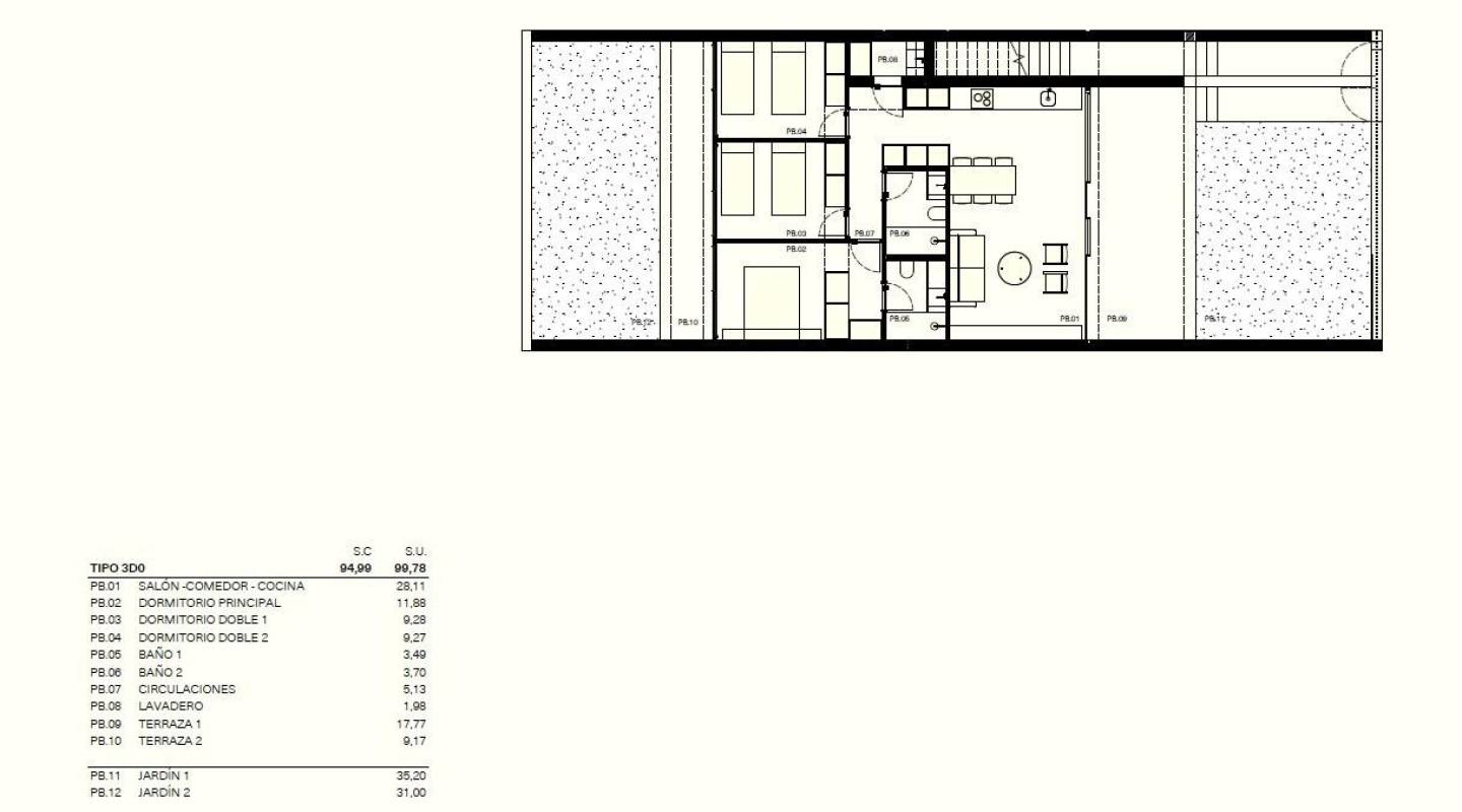 Nybygg - Bungalow - Torrevieja - Los Balcones