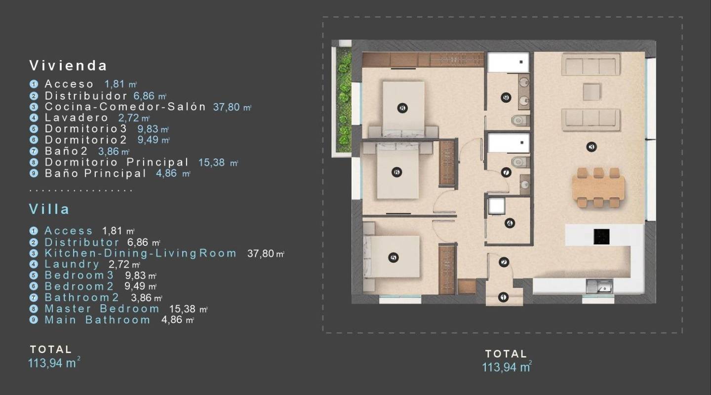 Nybyggeri - Villa - Orihuela Costa - Las Filipinas