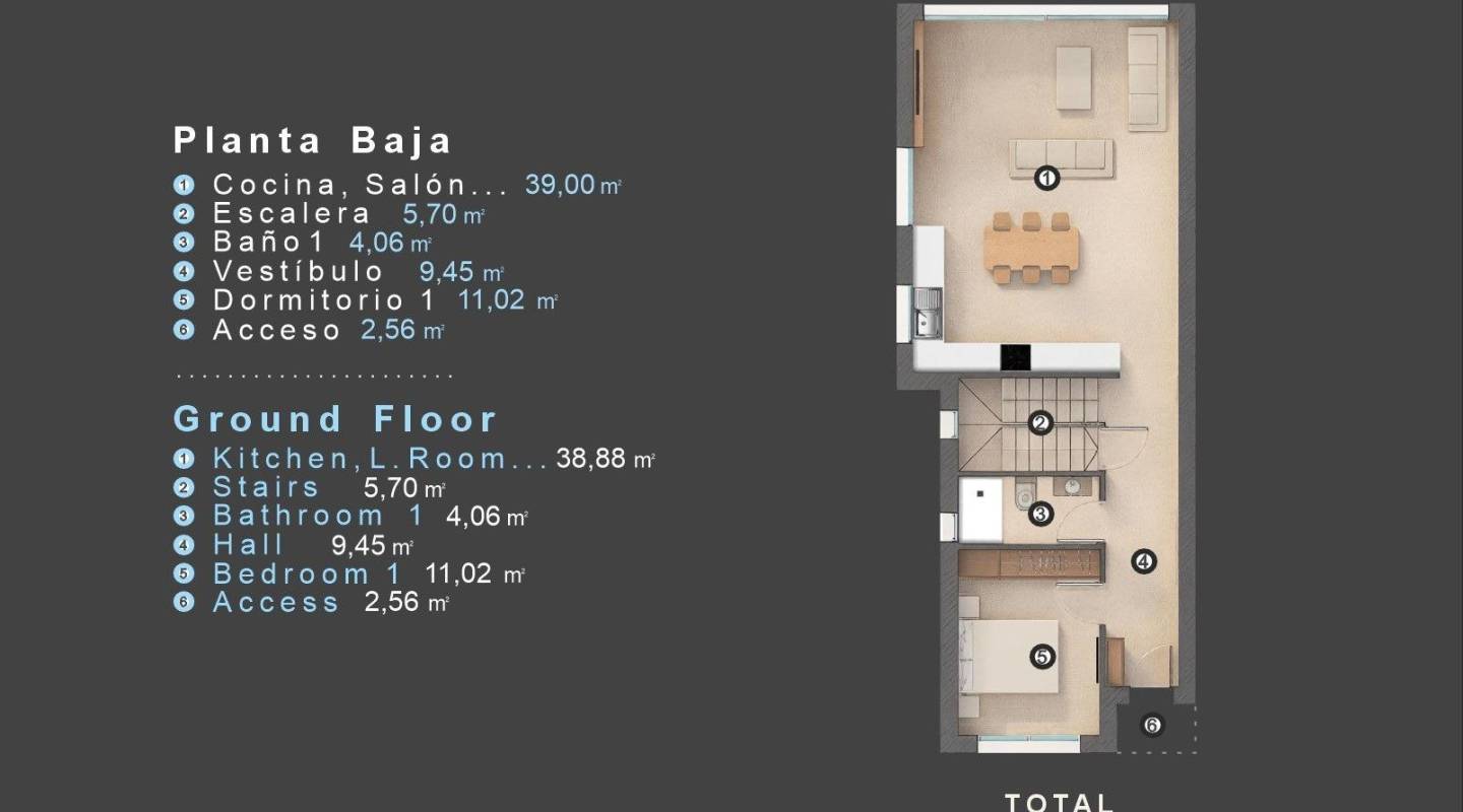 Nybyggeri - Villa - Orihuela Costa - Las Filipinas