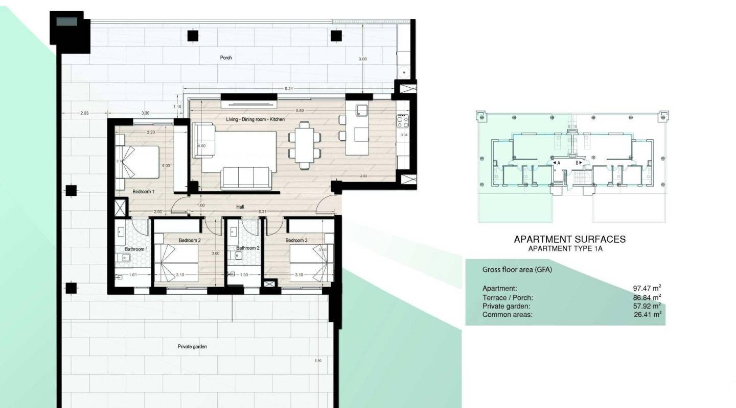 Новая сборка - апартаменты - Los Alcazares - Los Narejos