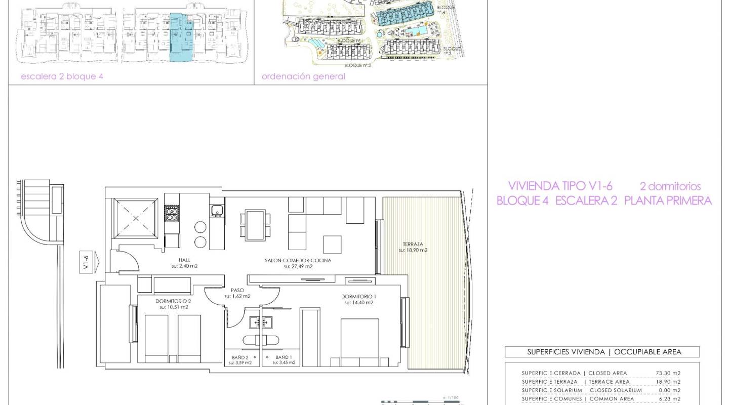 Nybyggeri - ferielejligheder - Orihuela Costa - Playa Flamenca