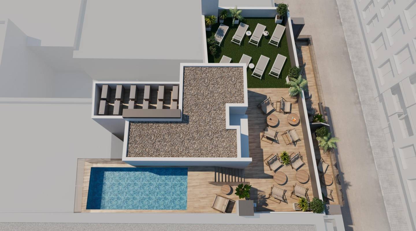 Nybyggeri - Penthouse - Torrevieja - Centro