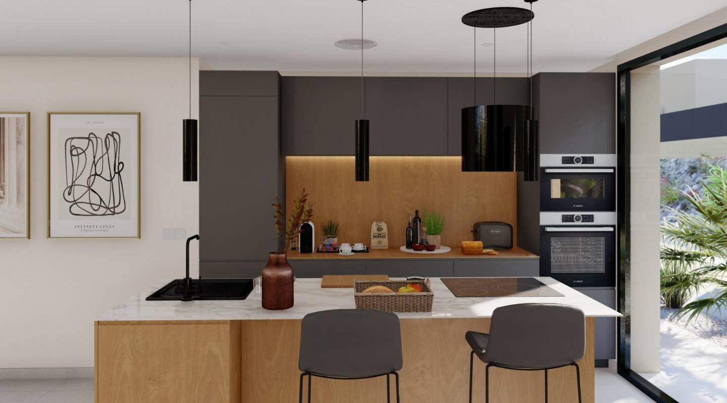 Nieuwbouw - Villa - Baños y Mendigo - Altaona Golf