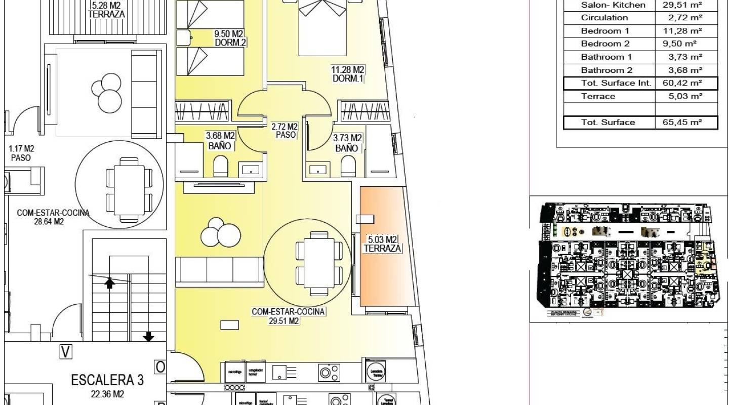 New Build - Penthouse - San Miguel de Salinas - Pueblo